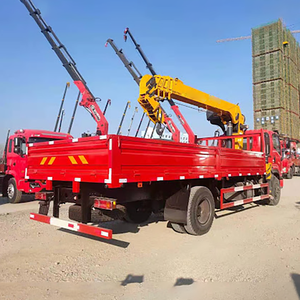 Grúa para Camión de 3.2 Toneladas, Marca DONGFENG, Chasis 4x2, Motor Euro 6 de 200HP, Grúa Montada en Camión con Pluma Rígida de 3.2T para Trabajos de Infraestructura - Product Image 5