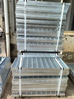 Grille de drainage de sol galvanisée pour plateforme industrielle