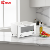Four à pain miniature électrique KRON pour comptoir, thermostat réglable, capacité de 10 L, boîtier en métal, four à griller et à cuire