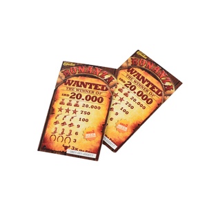 Billets de loterie à languette de haute qualité avec scellage sécurisé, matériaux premium et designs et messages personnalisés - Product Image 5