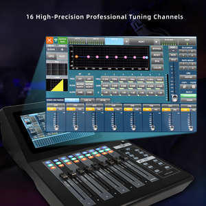 Mezclador Digital DM3I - Mezclador de Audio Profesional de <span class=keywords><strong>16</strong></span> Canales con Pantalla Táctil, Bluetooth, Control por <span class=keywords><strong>iPad</strong></span> para Sonido en Vivo y de Estudio - Product Image 5