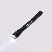 Outil magnétique télescopique en alliage d'aluminium 360 5Lbs Led Magnetic Flashlight Pick Up Tool For Repair And Lighting