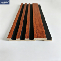 Panneaux muraux cannelés en PS multicolores de haute qualité, imperméables, décoratifs, en polystyrène, pour revêtement intérieur