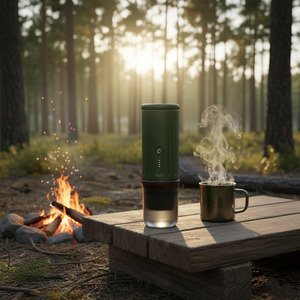 Cafetera Espresso Portátil Compacta para Amantes del Café con Diseño Manual, <span class=keywords><strong>Crema</strong></span> Suave y Uso Conveniente para Viajes y Actividades al Aire Libre - Product Image 3