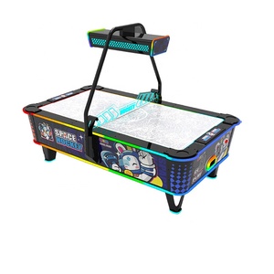 Mesa de Hockey de Aire con Monedas para Dos Jugadores, Máquina de Juegos de Arcade Comercial para Niños y Adultos - Product Image 1