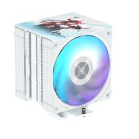 FEZCOOL AZ550 CPU Air Cooler 5 Heat Pipes Fluid Bearing Intelligent Temperature Control Quiet Fan Compatible All ARGB