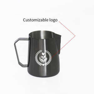 Jarra para Espumar Leche de Acero Inoxidable de 350 ml y 600 ml, Ecológica, Duradera, para Café, Espresso, Herramientas de Barista - Product Image 3