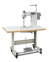 HUAMEI Mini machine à coudre industrielle nouveau modèle aiguille unique Post-lit lubrification automatique à grande vitesse garantie 1 an