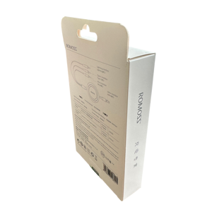 Custom Printed Logo Kraft Paper Electronics Packaging Earphone Mobile <strong>Phone</strong> Bluetooth Headset Cardboard <strong>Box</strong> With Embossing - Product Image 3
