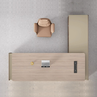 Escritorio Ejecutivo LBZ-90 Boss - Diseño Moderno y Lujoso, Tamaño y Color Personalizables, Material de Madera, Muebles Comerciales de Alta Calidad