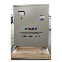 Transformateur d'isolement personnalisé IST-10KVA à double entrée et double sortie, entrée 400V, sortie 110V, transformateur abaisseur de tension