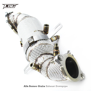 Downpipe di Scarico Boska di Alta Qualità per Alfa Romeo <span class=keywords><strong>Giulia</strong></span>/Stelvio 2.0T 2017-2021, Tubi di Scarico Prestazionali in Acciaio Inossidabile - Product Image 6