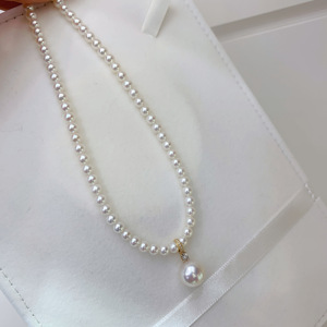 Cierre Multiusos Abierto de Oro Sólido de 18K con Acabado Espejo Brillante, Adornado con Diamantes Transparentes y Brillantes para Incrustaciones de Perlas Personalizadas - Product Image 3