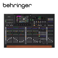 Console de mixage numérique professionnelle Behringer WING-BK 48 canaux, 24 faders motorisés, interface audio USB 48x48, 8 Midas PRO 10.1"
