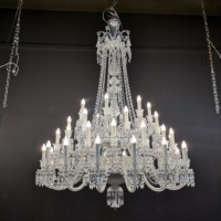 Luminaires suspendus décoratifs pour la décoration intérieure de la maison Lustre en cristal Lampe en cristal