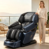 Fauteuil de massage électrique 3D 4D à gravité zéro, avec rail SL, pour salon, corps entier, modèle 2026 – Le meilleur du fabricant chinois