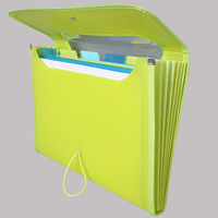 Shlan - Carpeta de Acordeón Personalizable Tipo Bolso, Tamaños A4/A5/A6; Carpeta para Documentos de Tela con Impresión UV, 13 Compartimentos, Archivador de PP