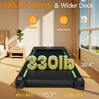 Tapis de marche électrique portable à inclinaison automatique 12% avec haut-parleur Bluetooth et contrôle par application – Vente directe usine, stock UE