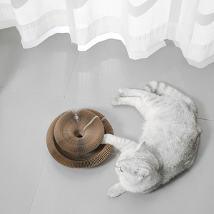Rascador para Gatos Transformable, Juguete para Gatos Resistente al Desgaste, Sin Residuos, Tabla de Rascado con Bola Resistente a los Arañazos - Product Image 5