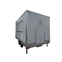 Camion de restauration mobile sur mesure pour hot-dogs, smoothies, snacks, café, avec boîte carrée, norme australienne