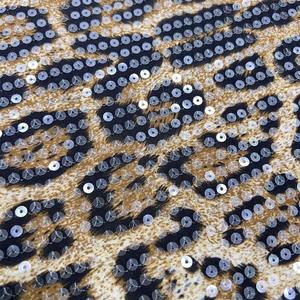 5 मिमी 3 मिमी बुना हुआ तेंदुआ पारदर्शी अनुक्रमण कपड़े-टेबलटॉप और कपड़ों के सहायक अनुशीली कपड़े - Product Image 4