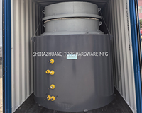 Four de recuit par lots pour bobines de fil d'acier.