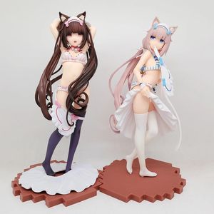 2 Styles Nekopara Kigae No Hitotoki Chocola Vanilla Sexy Anime Figure Unisex PVC Model Toy Collection Gift 24CM - Product Image 3
