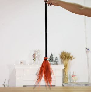 Recuerdo de Fiesta de Halloween, <span class=keywords><strong>Escoba</strong></span> Voladora de Bruja, Disfraz de Cosplay, <span class=keywords><strong>Escoba</strong></span> para Disfraz - Product Image 2