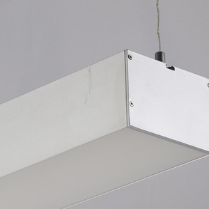 1.2 mét 150 cm vỏ nhôm tiếp xúc Lắp đặt treo vuông loại đèn văn phòng tuyến tính 36W/40W/50W/72W - Product Image 4