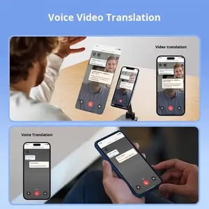 AI Translator TWS <b>Wireless</b> Earbuds In Ear Real Time Multilingual Translation Earphone ENC HD Call Long Battery Life Headset - Product Image 4