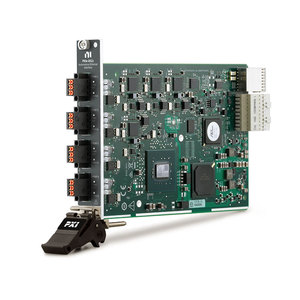 NI PXIe-8521 PXI โมดูลอินเทอร์เฟซอีเธอร์เน็ตสำหรับยานยนต์ 4 พอร์ต 100BASE-T1 786771-01-1 ปีรับประกัน ผลิตในสหรัฐอเมริกา สินค้าพร้อมจัดส่งวันนี้ P - Product Image 1