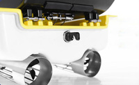 Bateau à appâts télécommandé Yuerlang S90 GPS en plastique avec sondeur, charge utile de 12 kg, vitesse maximale de 5,0 mph, portée de 800 m, croisière intelligente pour la pêche à la carpe