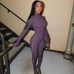 ชุดเซ็กซี่สองชิ้นแบบสั่งทำพิเศษ ปี 2026 สำหรับผู้หญิง บอดี้สูทแขนยาว ชุดตาข่าย คอสูง ทรงเข้ารูป โปร่งแสง เหมาะสำหรับใส่ไปเที่ยวคลับ - Product Image 3