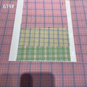 Fábrica de telas en China Camisa teñida con hilo de algodón Nuevo estilo Colorido Pequeño vestido de primavera y verano teñido con hilo a cuadros <span class=keywords><strong>Pastora</strong></span> - Product Image 1