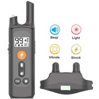 Collier de dressage pour chien rechargeable T789, télécommande 800m, 4 modes, 199 niveaux, IP67, vente en gros OEM