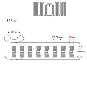 Wholesale Custom UHF RFID Laundry Tag Passive Waterproof PET Clothes Label for Hotel Management - Product Image 5