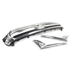 Grille d'admission d'air du pare-chocs avant pour Toyota Land Cruiser LC200 2016-2021, plastique ABS, pièce de rechange neuve - Product Image 1