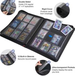 Porte-cartes de luxe avec pochettes transparentes pour l'affichage des cartes MTG, Pokémon et de sport - Product Image 3