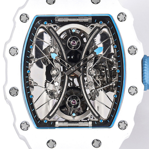 Orologio da Polso Prime 5301 in Carbonio Pieno con Zaffiro Laminato e Tourbillon a Sospensione, per Uomo e Donna, Modello Grand Prix - Product Image 2