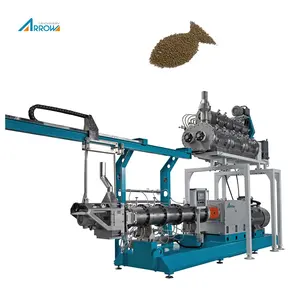 Fish feed process machinery / Sinking fish food production line