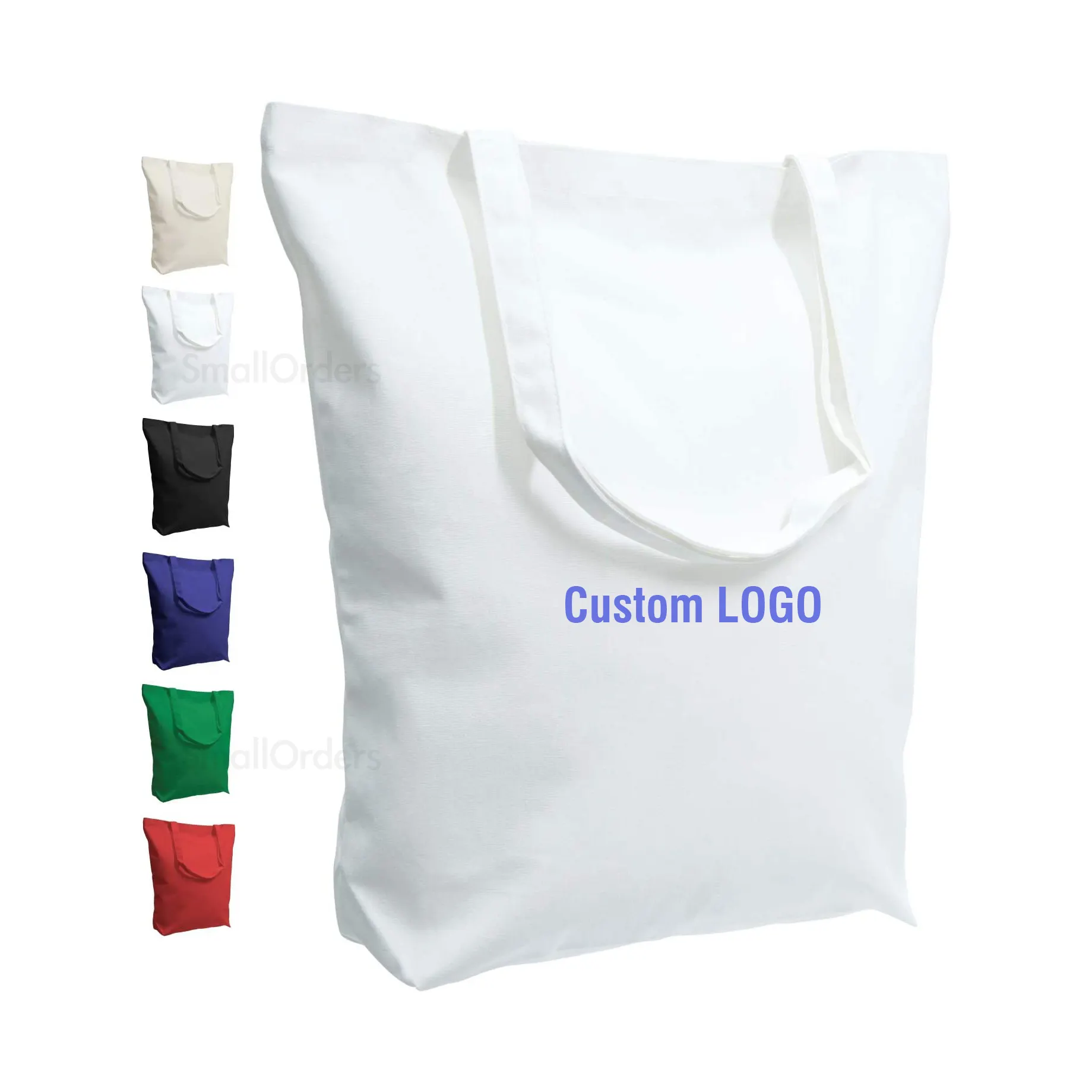 Экологичная многоразовая сублимационная сумка для покупок без рисунка, нейлоновая женская сумка-тоут, хлопчатобумажные холщовые сумки-тоут с индивидуальным принтом логотипа
