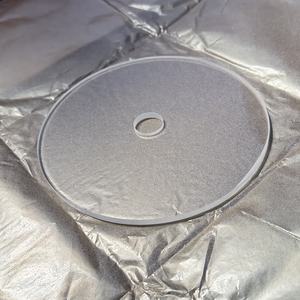 กระจก K9 คุณภาพสูง/กระจกซิลิกาหลอม/กระจกคริสตัลแซฟไฟร์แบบมีรู ฝาครอบกระจกใส - Product Image 2