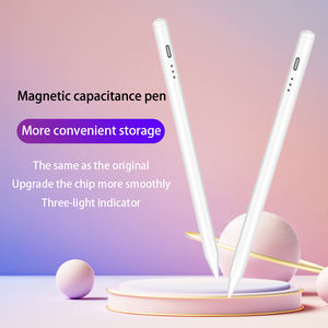 ปากกาสไตลัสแม่เหล็กสำหรับ iPad รุ่นที่ <span class=keywords><strong>9</strong></span> ขนาด <span class=keywords><strong>9</strong></span> นิ้ว สำหรับแท็บเล็ตแบบนุ่ม รองรับการวาดภาพบนพื้นผิวแบบแอคทีฟ ดีไซน์ทันสมัย ป้องกันการสัมผัสโดยฝ่ามือ ผลิตจากพลาสติก - Product Image 5