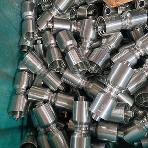 מחבר צינור הידראולי נירוסטה 22641 Bsp נקבה, מחבר צינור חרוטי 60 מעלות, מחבר צינור הידראולי BSPP מחובר בלחיצה - Product Image 4