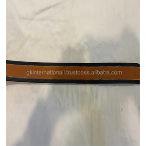 Cinturón de cuero personalizado para hombre, Correa de doble sombra hecha a mano de alta calidad, informal, a la moda, fabricante al por mayor, todos los tamaños - Product Image 1