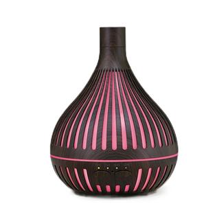 YX-351 Wood Grain Aroma Diffuser 400Ml Large Capacity Humidifier With Led <b>Light</b> And <b>Timer</b> For Home Office Use - Product Image 2
