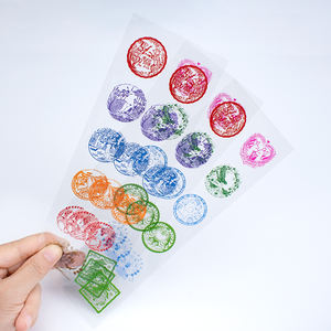 Pegatinas impermeables personalizadas para niños, decorar tazas, portátiles y teléfonos, hojas adhesivas transparentes para mascotas troqueladas - Product Image 1