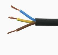Cable Eléctrico con Conductor de Cobre, Aislamiento de PVC y Revestimiento de PVC