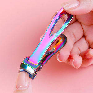 Coupe-ongles de luxe en acier inoxydable de haute qualité et robuste coupe-ongles à large ouverture de mâchoire pour ongles épais outil de beauté - Product Image 2
