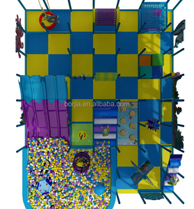 Gran Parque de Diversiones Interior de Lujo con Temática Oceánica, Tobogán de Bolas, Área de Juegos Interior Segura para Niños - Product Image 6